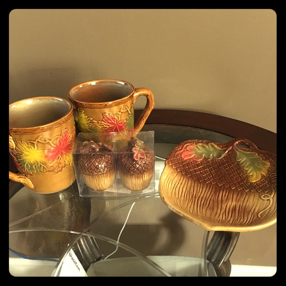 Fall Leaves Kitchen Set - Picture 1 of 4